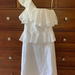 LILLY PULITZER white dress. NWT.